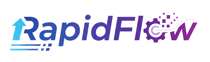 لوگوی RapidFlow - اتوماسیون هوشمند فرآیندها